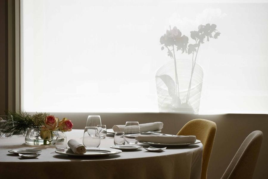 Hotel Echaurren Relais & Chateaux Ezcaray Étterem fotó